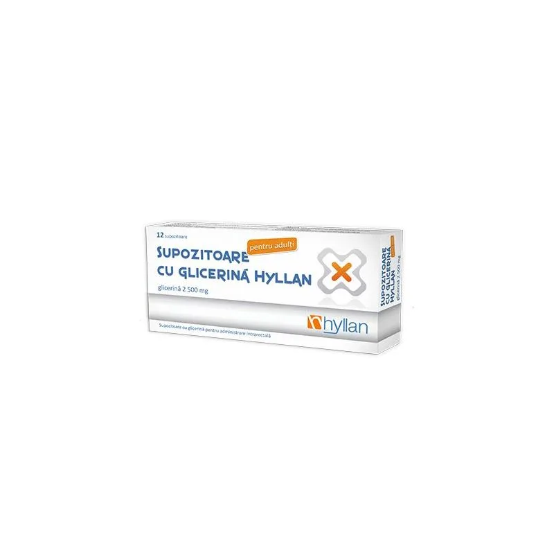 Supozitoare cu glicerina adulti | 12 supozitoare HYLLAN PHARMA — preț și oferte