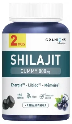 Granions Shilajit 800 mg, 60 de jeleuri — preț și oferte