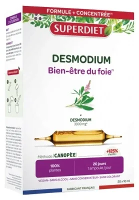 Superdiet Desmodium 20 fiole — preț și oferte