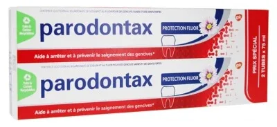 Parodontax Pastă de dinți cu fluor, set de 2 x 75 ml — preț și oferte