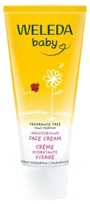 Weleda Cremă protectoare pentru față pentru bebeluși cu calendula, fără parfum, 50 ml — preț și oferte