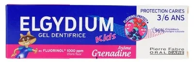 Elgydium Kids Gel de dinți pentru protecție împotriva cariilor, 3-6 ani, 50 ml — preț și oferte