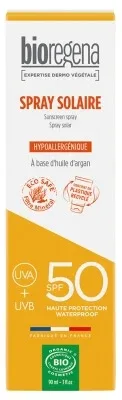 Bioregena Spray de protecție solară SPF50 Bio 90 ml
