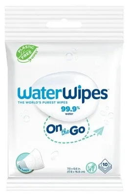 Waterwipes 10 șervețele umede