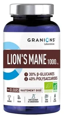 Granions Lion's Mane 1000 mg Bio 90 capsule — preț și oferte