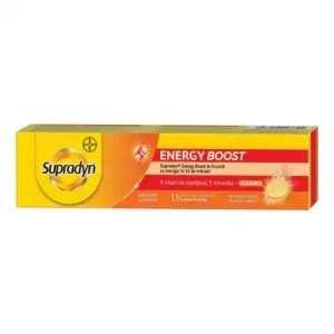 Supradyn Energy Boost, Bayer | 15 comprimate efervescente