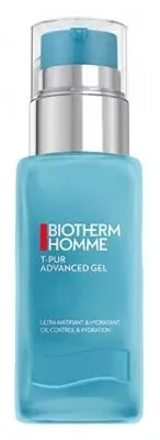 Biotherm Homme T-Pur Advanced Gel ultra-matifiant și hidratant 50 ml