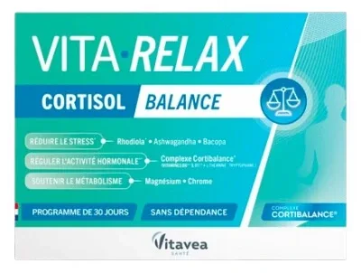 Vitavea Vita Relax Cortisol Balance 30 capsule — preț și oferte