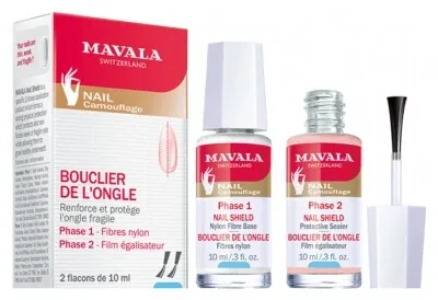Mavala Scutul unghiei: întărește și protejează unghiile fragile 2 x 10 ml — preț și oferte