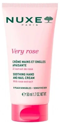 Nuxe Very Rose Cremă calmantă pentru mâini și unghii 50 ml — preț și oferte