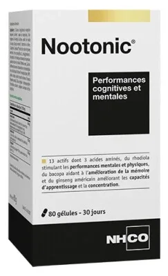 NHCO Nootonic 80 capsule — preț și oferte