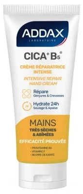 Addax Cica+ B5 Cremă reparatoare intensă pentru mâini foarte uscate și deteriorate 50 ml — preț și oferte