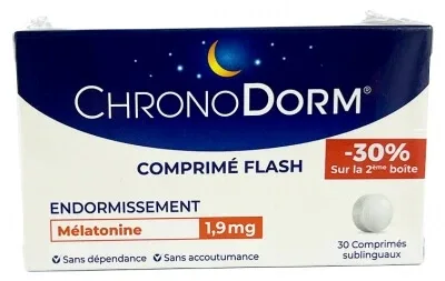 Laboratoarele IPRAD ChronoDorm Melatonină 1,9 mg Pachet de 2 x 30 comprimate sublinguale — preț și oferte