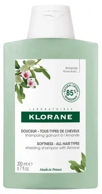 Klorane Douceur - Pentru toate tipurile de păr Șampon cu efect de acoperire cu migdale 200 ml — preț și oferte