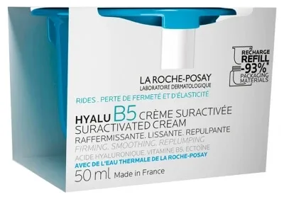La Roche-Posay Hyalu B5 Cremă superactivă cu efect de fermitate, netezire și volum, rezerve de 50 ml — preț și oferte