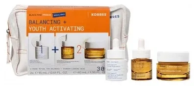 Korres Pin Noir Set Echilibrare + Activator de tinerețe — preț și oferte