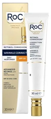 RoC Retinol Correxion Cremă hidratantă de zi pentru corectarea ridurilor SPF30 30 ml — preț și oferte