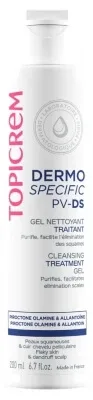 Topicrem DERMO SPECIFIC PV/DS Gel de curățare 200 ml — preț și oferte