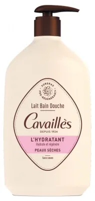 Cavaillès Lapte de baie și duș pentru pielea uscată, hidratant, 1 L — preț și oferte
