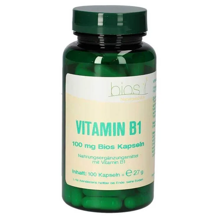 Vitamina B1 100 mg, capsule Bios, 100 de capsule — preț și oferte