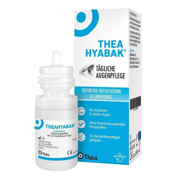 Picături oftalmice Theahyabak, 10 ml picături oftalmice — preț și oferte