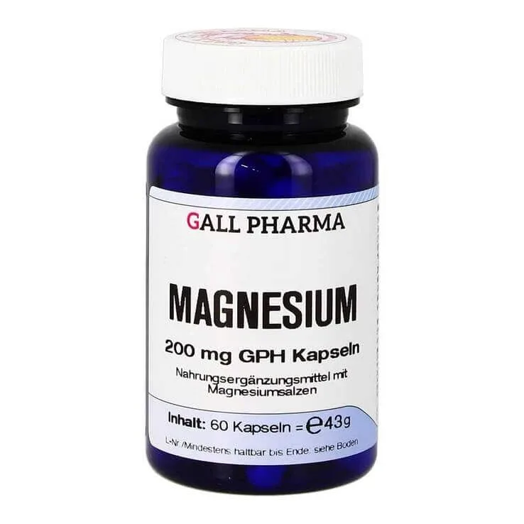Capsule de magneziu 200 mg GPH, 180 de capsule — preț și oferte