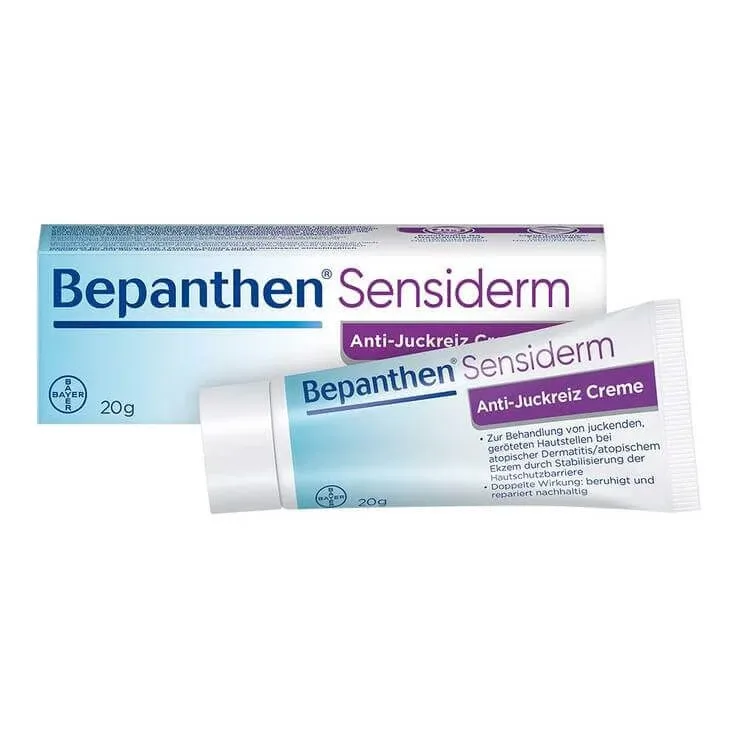 Bepanthen Sensiderm Cremă anti-mâncărime, 2x50 g cremă — preț și oferte
