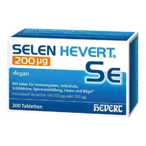 Selen Hevert 200 µg comprimate, 100 comprimate