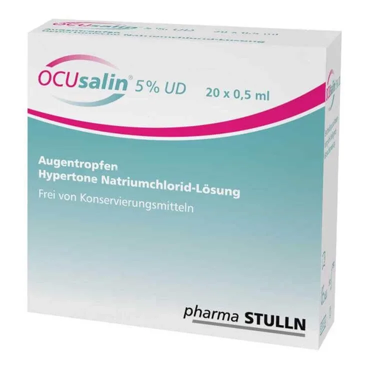 Ocusalin 5% UD picături oftalmice, 20 x 0,5 ml picături oftalmice — preț și oferte