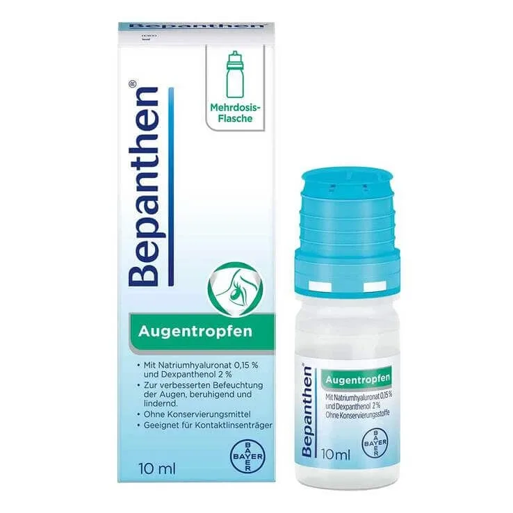 Picături oftalmice Bepanthen, 2x20x0,5 ml picături oftalmice — preț și oferte