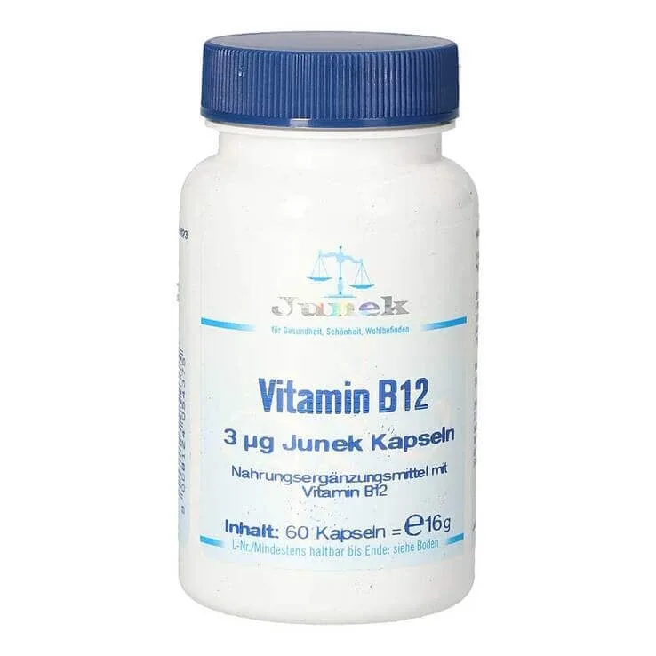Vitamina B12 3 µg, capsule Junek, 90 de capsule — preț și oferte