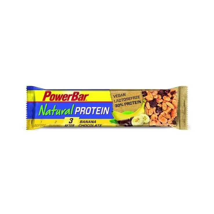 Powerbar Natural Protein vegan Banana Chocolate, 40 g n.v. — preț și oferte