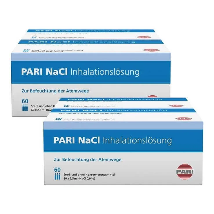 PARI Nacl, soluție pentru inhalare, fiole, 10 fiole a câte 5 ml — preț și oferte