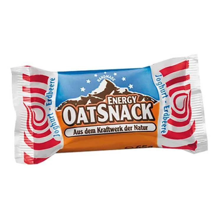 Oatsnack Energy Iaurt cu căpșuni, 65 g n.v. — preț și oferte