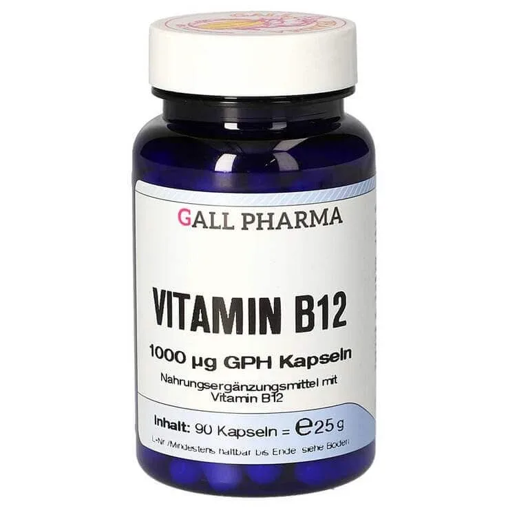 Vitamina B12 1000 µg, capsule GPH, 180 de capsule — preț și oferte