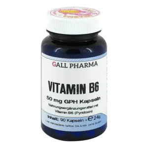 Vitamina B6 50 mg, capsule GPH, 120 de capsule