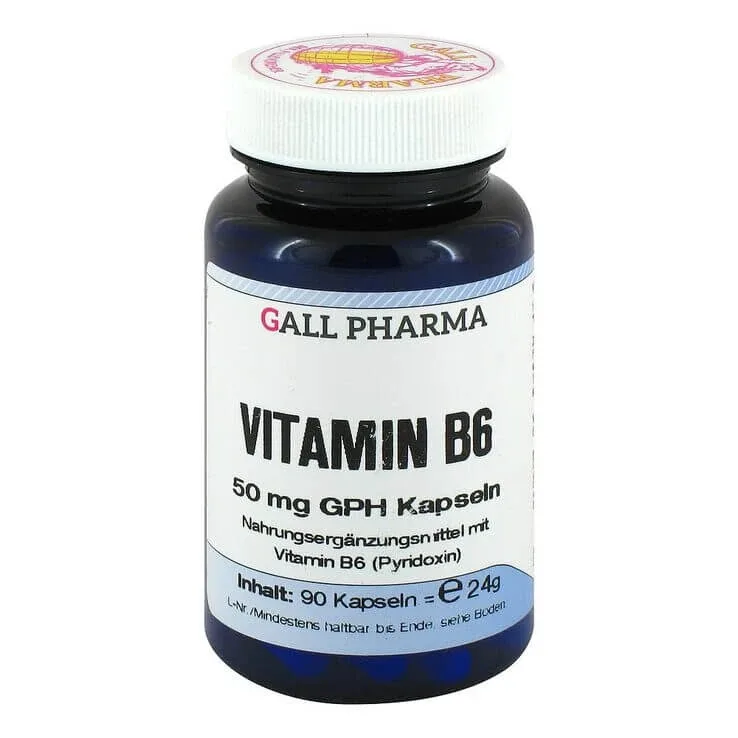 Vitamina B6 50 mg, capsule GPH, 120 de capsule — preț și oferte