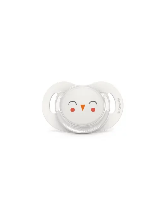 Suzeta anatomica SX PRo din silicon premium 6-18 luni, bufnita bej, Bonhomia, Suavinex — preț și oferte