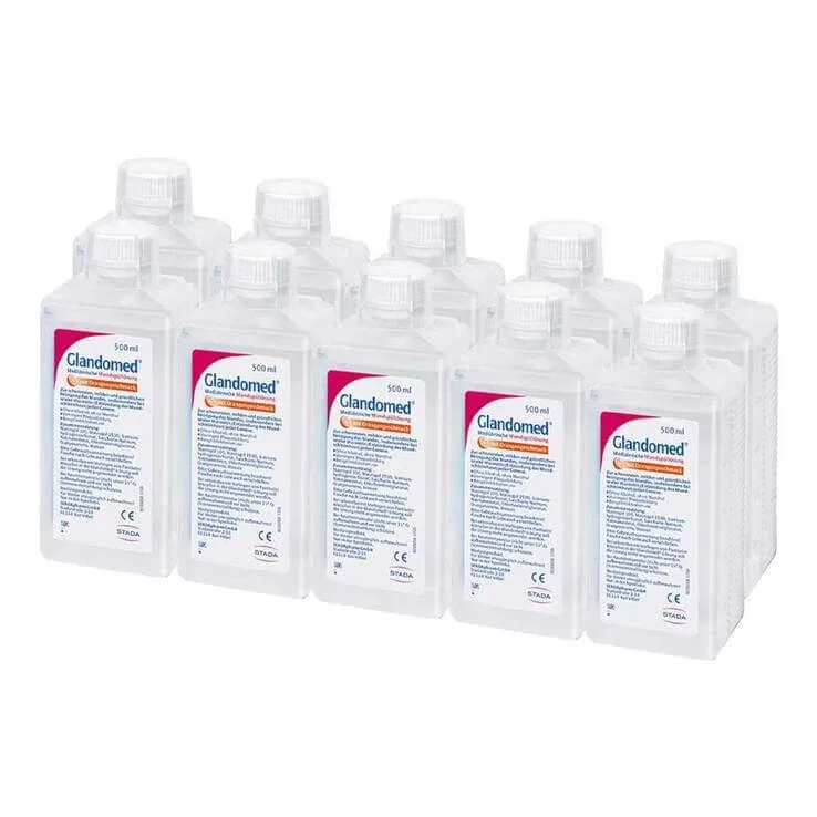 Soluție de clătire Glandomed®, 10 x 500 ml soluție de clătire — preț și oferte