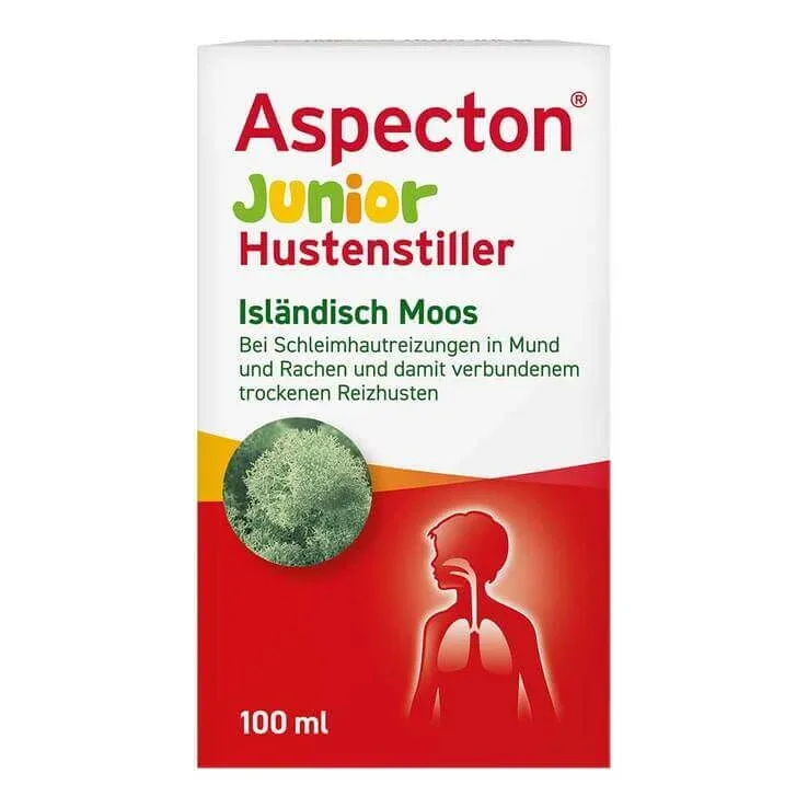 Aspecton Junior, sirop antitusive, 100 ml — preț și oferte