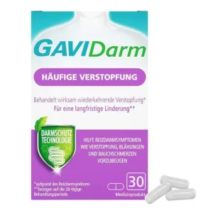 Gavidarm pentru constipație frecventă, capsule, 30 de capsule