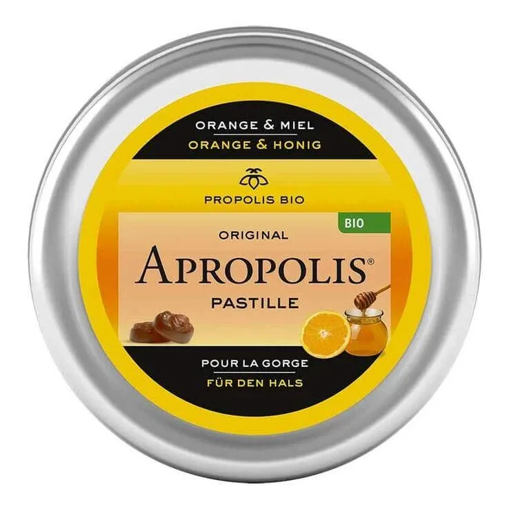 Pastile Apropolis cu propolis, portocale și miere, 40 g pastile — preț și oferte