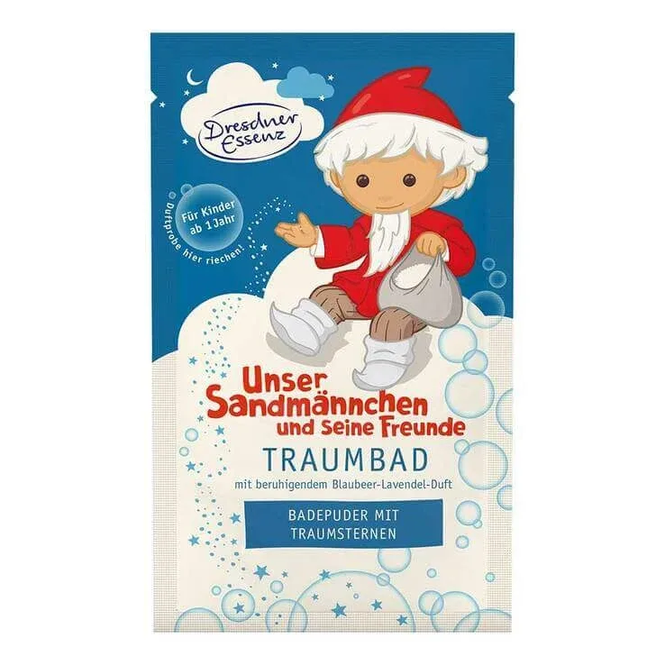DE Sandmann Traumbad, aromă de afine și lavandă, 60 g pentru baie — preț și oferte