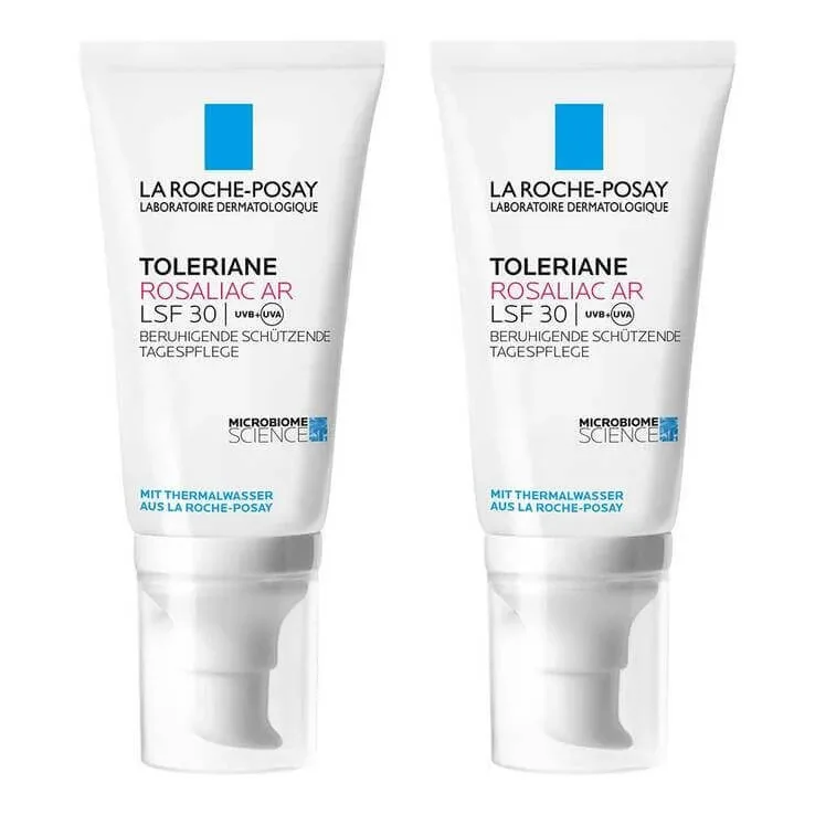 La Roche Posay Toleriane Rosaliac AR SPF30 Cremă, 2x50 ml Cremă — preț și oferte