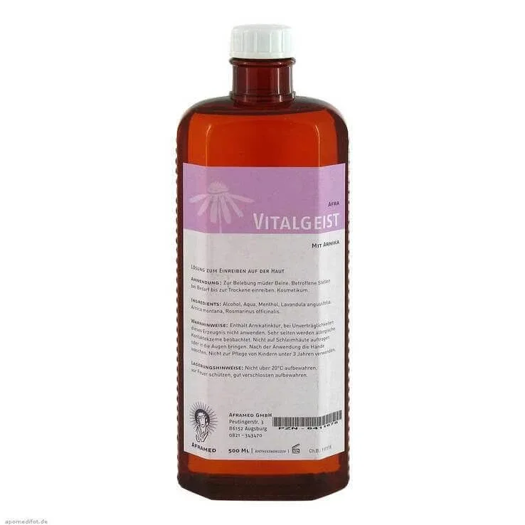 Afra Vitalgeist, loțiune pentru masaj, 500 ml loțiune pentru masaj — preț și oferte