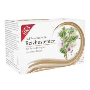Ceai H&S pentru tuse iritantă, pliculețe filtrante, 20 pliculețe de câte 2,5 g