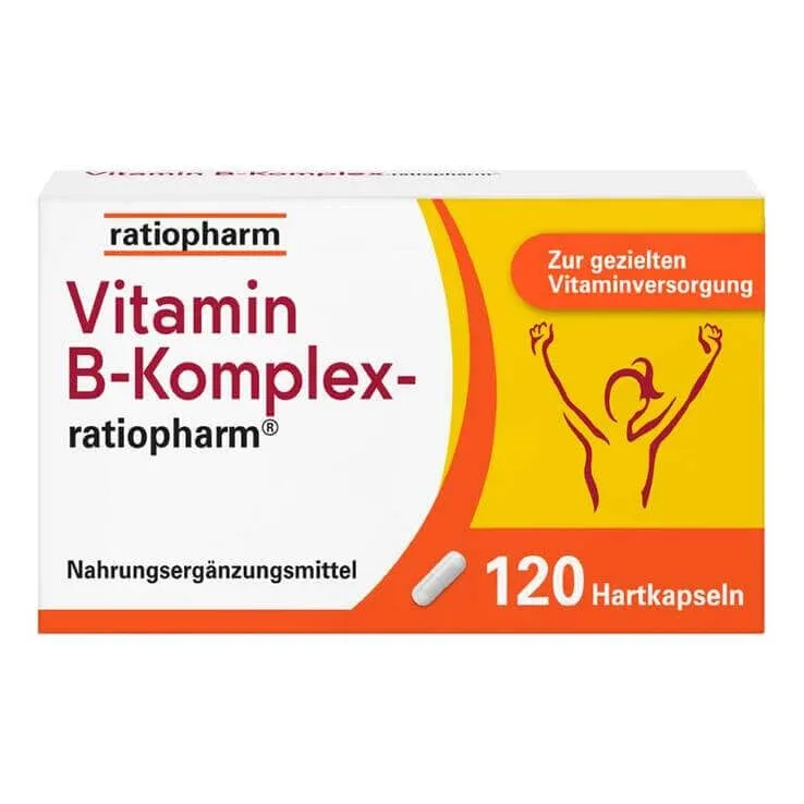 Complex de vitamine B ratiopharm, capsule, 2 x 120 capsule — preț și oferte