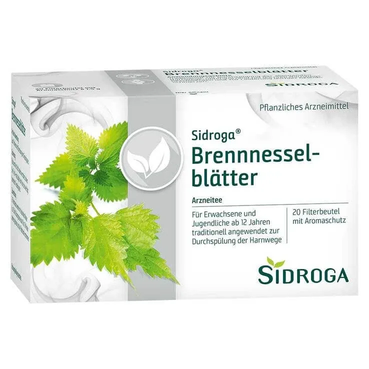 Ceai din frunze de urzică Sidroga în pliculețe filtrante, 20 x 1,5 g ceai — preț și oferte