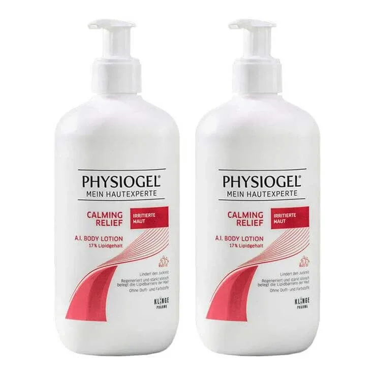 Physiogel Calming Relief A.I. Loțiune de corp pentru piele iritată, 2 x 400 ml loțiune — preț și oferte