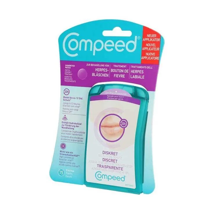 Compeed Plasturi pentru vezicule herpetice, 15 bucăți — preț și oferte